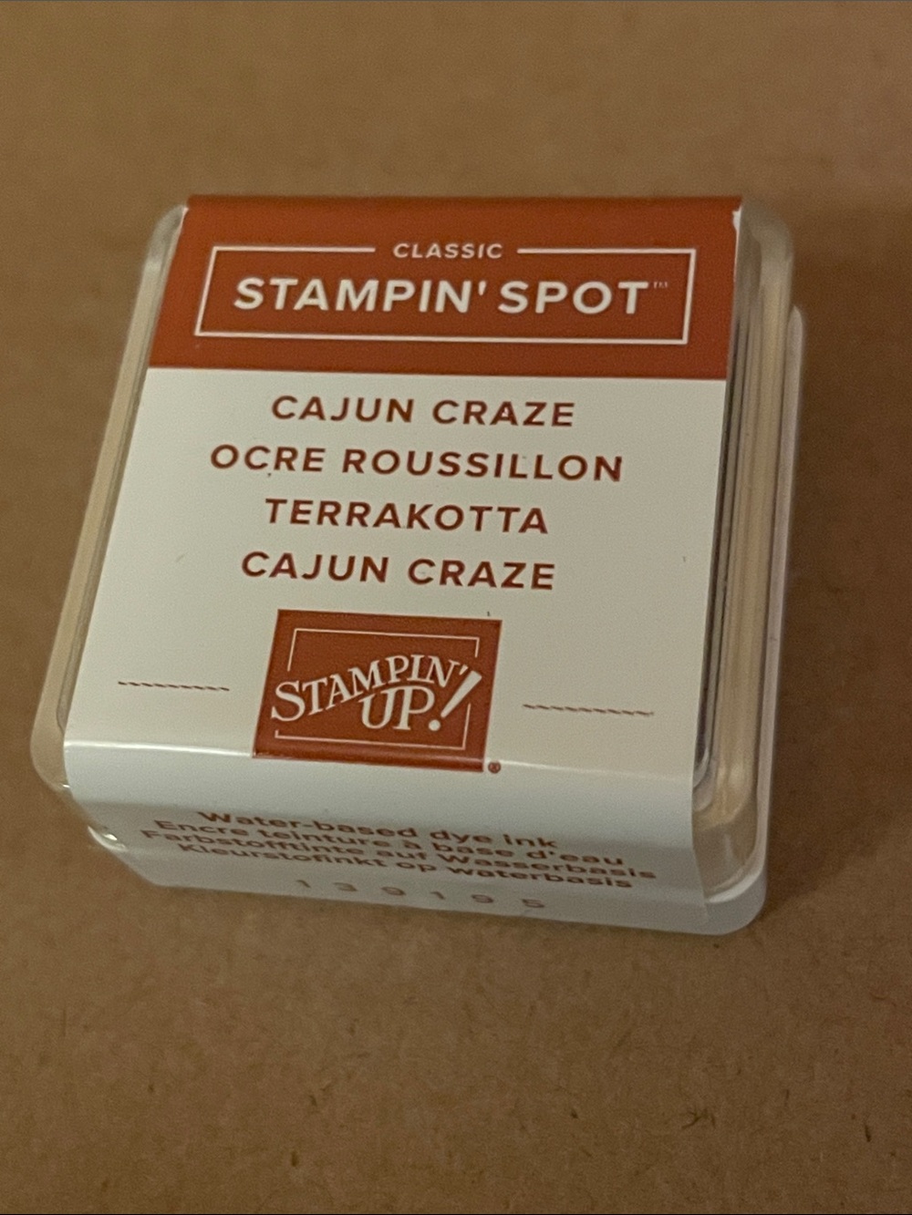 Stampin' Up! Ink Spot - Cajun Craze Terracotta Orange